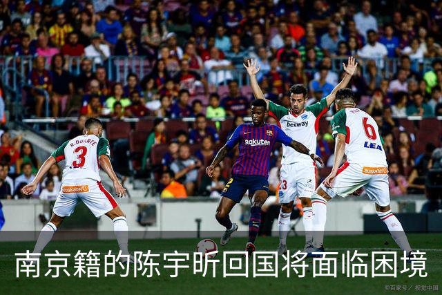 南京籍的陈宇昕回国将面临困境